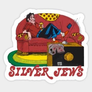 Silver Jews - Original Fan Artwork Sticker